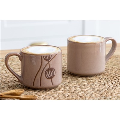 Кружка чайная керамическая «Абстракция», 320 мл, ручная работа