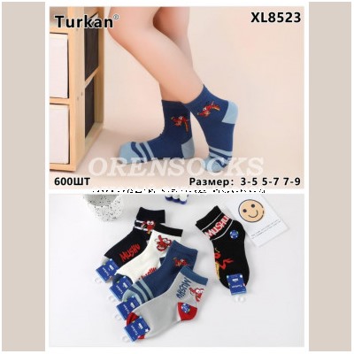 TURKAN ДЕТСКИЕ НОСКИ НА МАЛЬЧИКА ХЛОПОК АССОРТИ 8523
