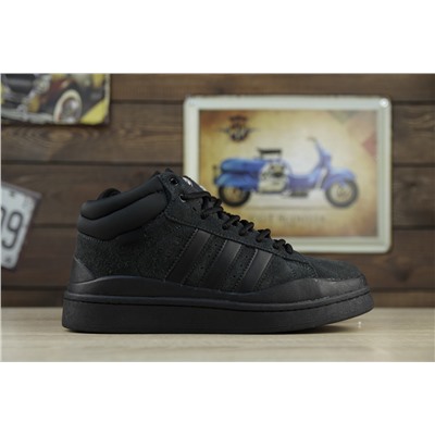 Зимние Adidas Campus из натуральной замши