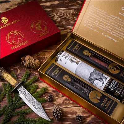 Подарочный набор-шкатулка «Трофей охотника»