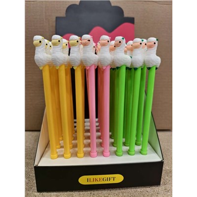 Ручка "Fluffy lama", шоу-бокс 48 шт.