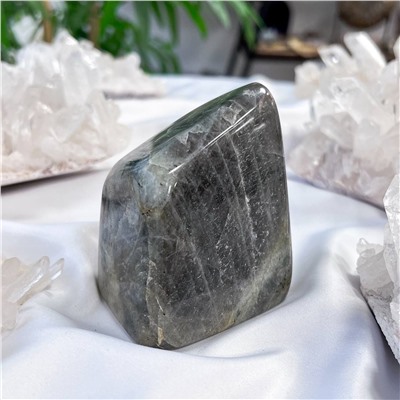 Радуга Самоцветов Срез (экран) из камня Лабрадор полированный