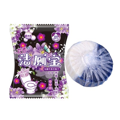 Таблетка очищающая для сливного бачка унитаза МАГНОЛИЯ, 1 шт. * 50 гр.