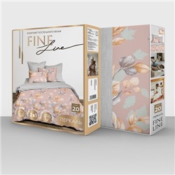 КПБ перкаль Fine Line <рис. 50340-2/50358-3 Осеннее кружево>