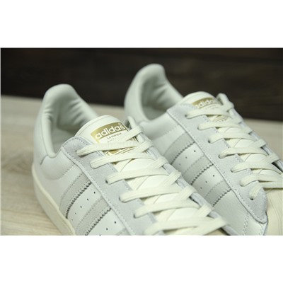 Adidas SUPERSTAR ‘SIZE TAG из натуральной кожи и замши