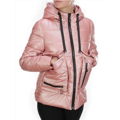 8063 PINK Куртка демисезонная женская (130 гр. синтепон)
