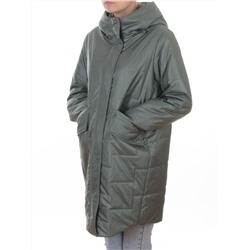 9616 GREEN Куртка демисезонная женская (100 гр. холлофайбер)
