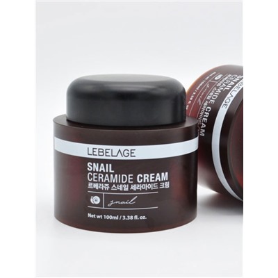 Lebelage Крем для лица с керамидами и муцином улитки / Snail Ceramide Cream, 100 мл