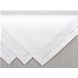01с-44ЯК  Салфетка 45*45  "Татьяна" цв. белый (по 6 шт