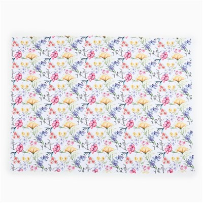Скатерть Доляна "Make all things beautiful" 145х220 см, 100% п/э