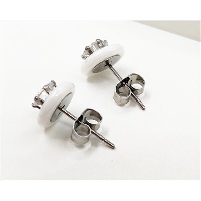 Серьги с керамикой