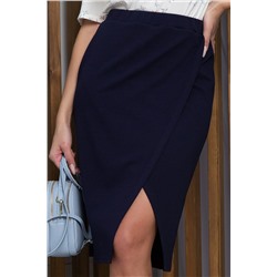 Юбка Трендовая вещь (темно-синяя) Ю13185-8М