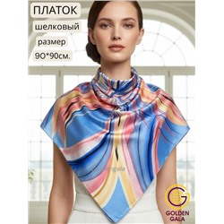Платок шелковый "Абстракция" Арт 9788/13