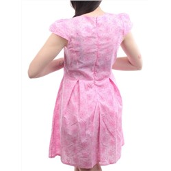 632 PINK Платье женское летнее (65% хлопок, 35% полиэстер)