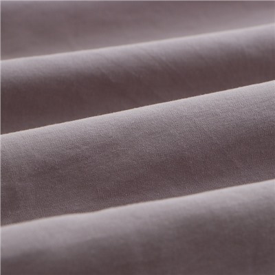 Простыня евро SL Home Cotton, 235×245 см, серая, жатый хлопок