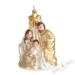 Святое семейство под звездой (стекло) 9х5,5х13,5 см