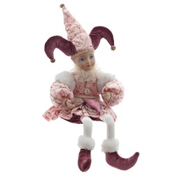 GAEM Игрушка набивная "Клоун"(муз, движ), L19 W15 H50 см (полка 30 см.)