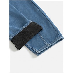 Брюки джинсовые (утепленные) детские для мальчиков Rinner