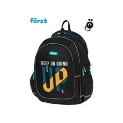 Рюкзак Först F-Cute "Up" 37*29*17см, 3 отделения, 2 кармана, эргономичная спинка