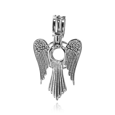 AMK022 Открывающийся аромамедальон Ангел, 2,5х1,5см