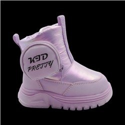 Дутики зимние С6063-19 фиолетовые