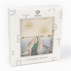 Скатерть новогодняя "Этель" "Christmas time" 150х110см +/-3см с ГМВО, хл100%