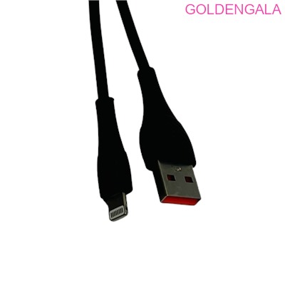 Кабель силиконовый USB-Lightning 1 м для iPhone тип 1