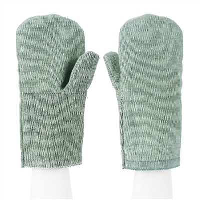 Рукавицы брезентовые огнеупорные, 1 размер Сибртех