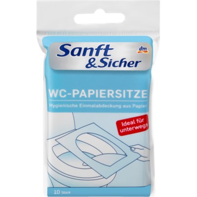 Sanft&Sicher Туалетная бумага, 10 шт