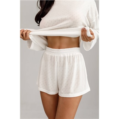 1506 БЕЛАЯ ПИЖАМА (РОМБ)1008286196