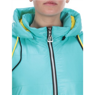 8260 TURQUOISE Куртка демисезонная женская BAOFANI (100 гр. синтепон)