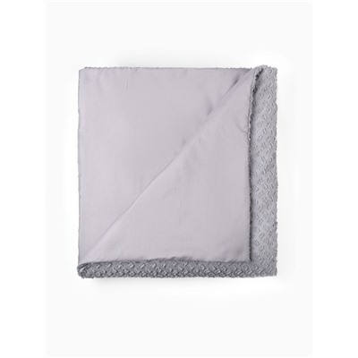 Покрывало LoveLife Tufting: Квадрат цв.серо-сиреневый, 150*220±5см, микрофайбер, 100%  п/э