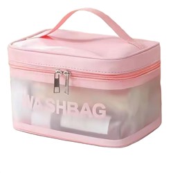 Kristaller Косметичка Washbag suitcase, розовый