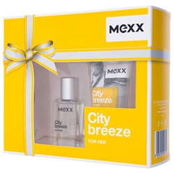 MEXX City Breeze lady набор (т/в15мл+гель д/д50мл)