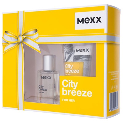 MEXX City Breeze lady набор (т/в15мл+гель д/д50мл)