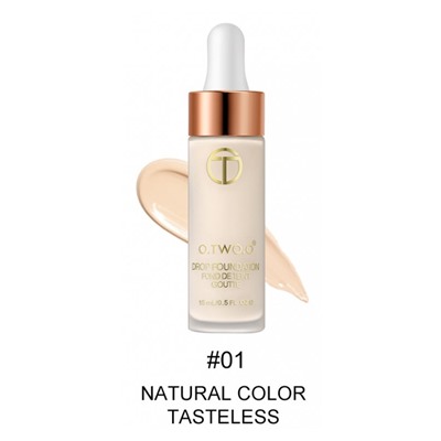 Тональная основа O.TWO.O Drop Foundation Fond De Teint Goutte № 1 15 ml