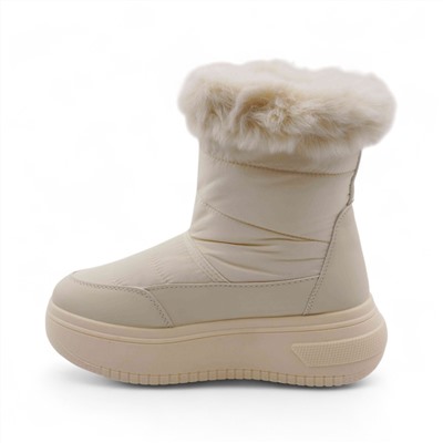 Дутики 1109-20 бежевые