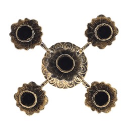 GAEM Подсвечник, L29 W29 H43 см