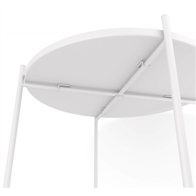 Столик кофейный SHT-CT8-2
                        белый муар