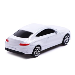 Машина металлическая MERCEDES-AMG C63 S COUPE, 1:64, цвет белый