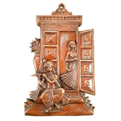 Настенное панно Радхи и Кришна, Radha Krishna Wall Hanging Idol (13 Inch), произв. Apka Mart