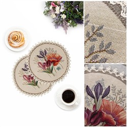 Outlet Майские первоцветы салфетка д27см кружево 2310539