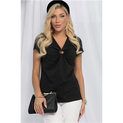 Блуза Луизиана (черная) Б13030-19М