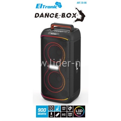 Колонка 06" (30-86 DANCE BOX 900) динамик 2шт/6.5" ELTRONIC с TWS