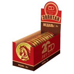 Медаль шоколадная Символ Года 25г/24шт/Монетный двор