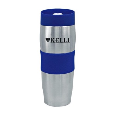 Термокружка KELLI KL-0942 нерж Синий 0,4л (24) оптом