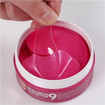 Гидрогелевые патчи для глаз Medi-Peel Hyaluron Rose Peptide 9 Ampoule Eye Patch с экстрактом розы 60 шт