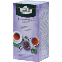 AHMAD TEA. Flavoured Collection. Blackcurrant Burst карт.пачка, 25 пак.