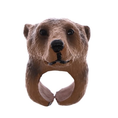 Игровое кольцо «Мир животных» 3,5 × 4,5 × 2,5см, 12 видов, МИКС