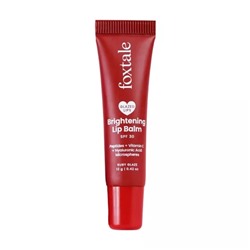Осветляющий бальзам для губ SPF 30: оттенок Рубиновый (12 г), Brightening Lip Balm SPF 30 Ruby Glaze, произв. Foxtale